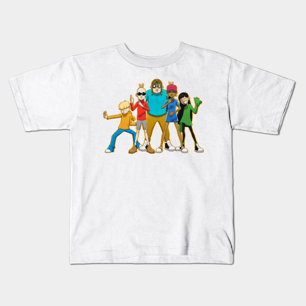 Kids Next Door Kids T-Shirt by Gabron_art